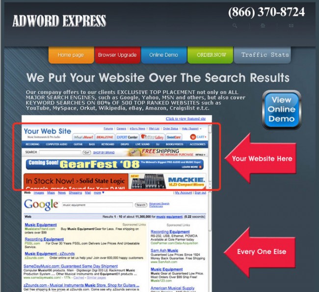 AdWord Express is a scam AdWord Express is a scam