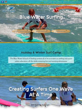Blue Water Surf School in Jupiter, Florida